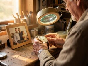 Le dimanche, il regarde la montre